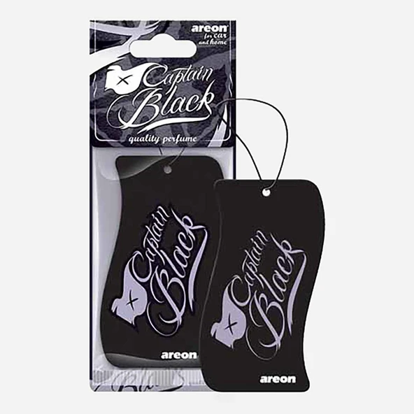 Areon Captain Black Oto Koku (6'li Paket) ürün görseli 1