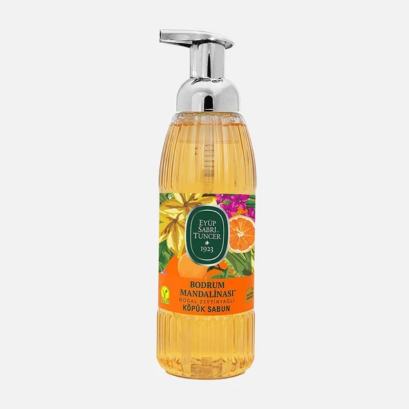 Eyüp Sabri Tuncer Bodrum Mandalinası Zeytinyağlı Köpük Sabun 500ml (5'li Paket) ürün görseli 1