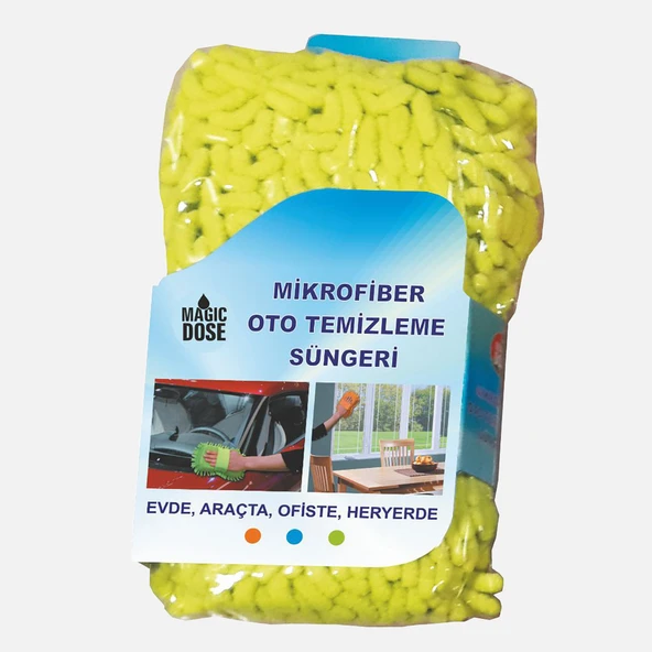 Magic Dose Mikrofiber Oto Temizleme Süngeri (5'li Paket) ürün görseli 1
