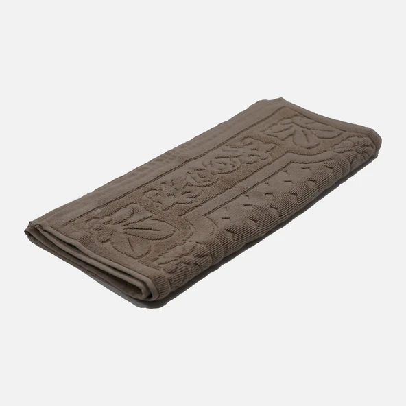 Jakarlı Ayak Havlusu Vizon 50x80cm (5'li Paket) ürün görseli 1