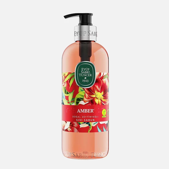 Eyüp Sabri Tuncer Amber Zeytinyağlı Sıvı Sabun 500ml (5'li Paket) ürün görseli 1