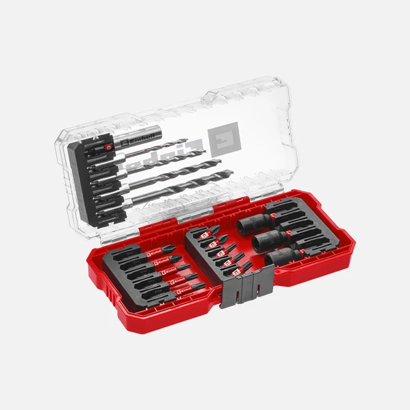 Einhell Vidalama Ucu Seti S-case 18 Parça ürün görseli 1