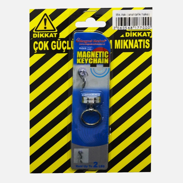 Magnet Mıknatıslı Halka Askı Yuvarlak (4'li Paket) ürün görseli 1