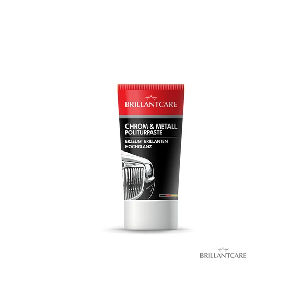 Brillantcare Krom ve Metal Temizleyici Parlatıcı-100Gr Brillantcare (5'li Paket) ürün görseli 1