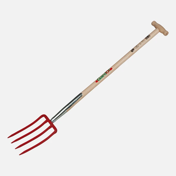 Gardol Dört Çatallı T Kürek kırmızı 85cm ürün görseli 1