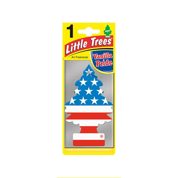 Little Trees Car Freshner Vanilya Kokulu Hava Temizleyici (8'li Paket) ürün görseli 1