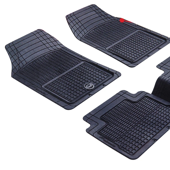 Pufı Classıc Hb Universal Kauçuk Paspas Siyah (4'li Paket) ürün görseli 1