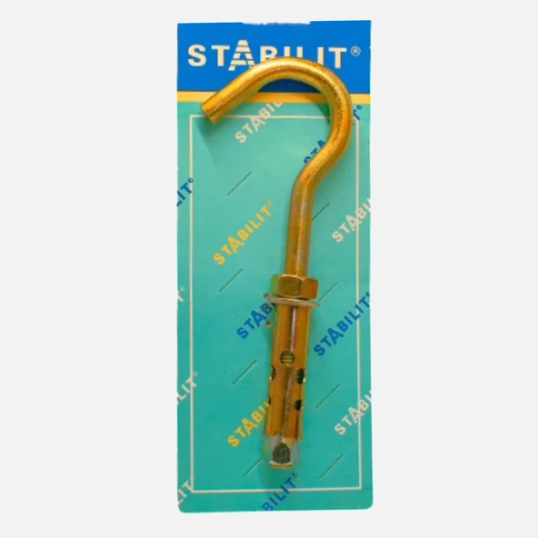 Çengelli Çelik Dübel 12mm (3'li Paket) ürün görseli 1
