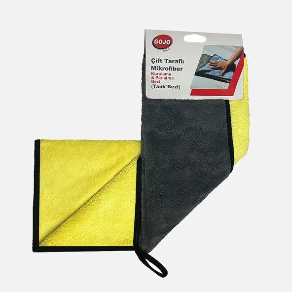 Gojo Mikrofiber Kurulama Parlatma Bezi Çift Taraflı 50X70CM (4'li Paket) ürün görseli 1