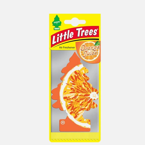 Little Trees Car Freshner Asma Koku Portakal (7'li Paket) ürün görseli 1