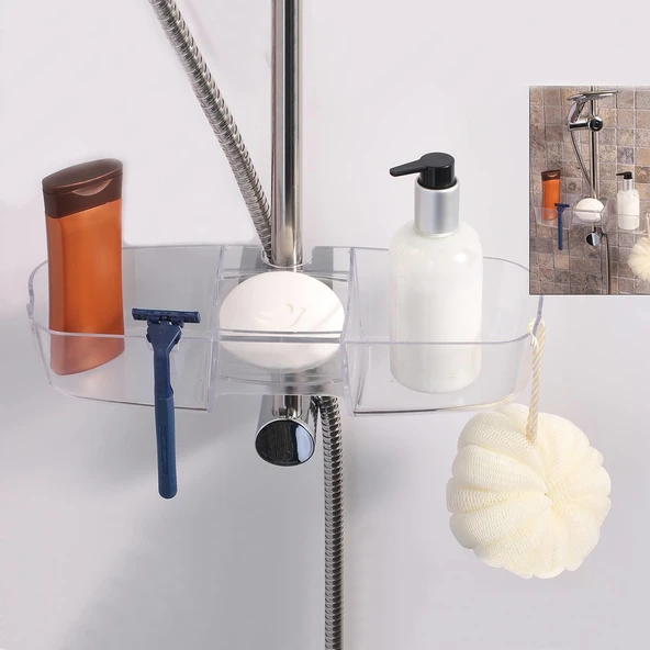 Primanova Drippy Duş Sepeti Naturel (3'li Paket) ürün görseli 1
