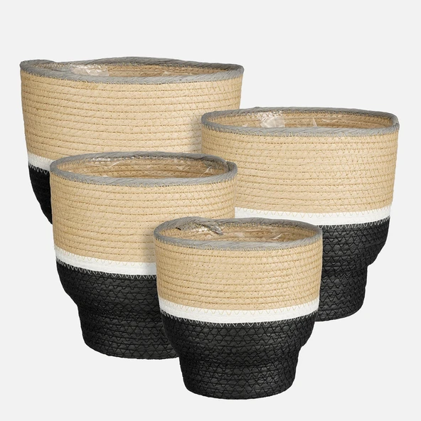 Darcy Hasır Sepet 25 cm (3'li Paket) ürün görseli 1