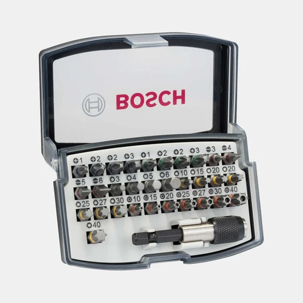 Bosch Vidalama Ucu Seti 32 Parça  Profesyonel ürün görseli 1