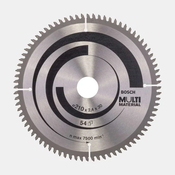Bosch Daire Testere Bıçağı Alu 210x30 mm  80 Diş ürün görseli 1