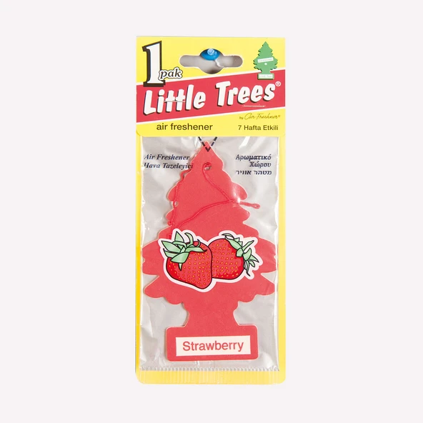Little Trees Asma Koku Çilek (7'li Paket) ürün görseli 1