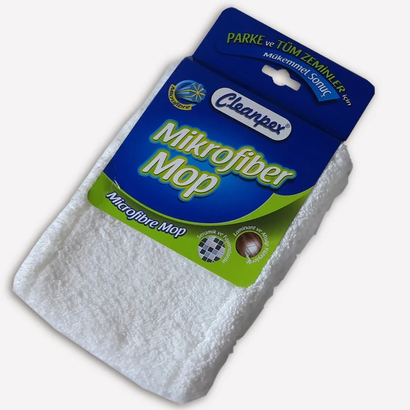 Cleanpex Mikrofiber Mop Yedeği (4'li Paket) ürün görseli 1