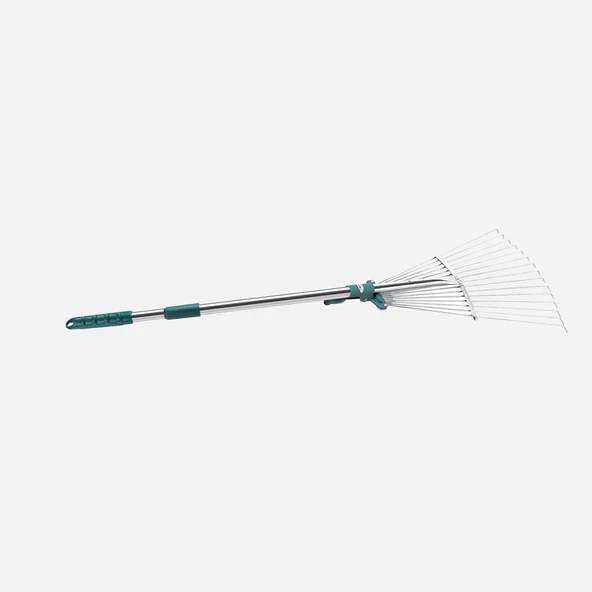 Raco  Teleskopik Saplı Ayarlı Metal Tırmık 18-56 CM ürün görseli 1