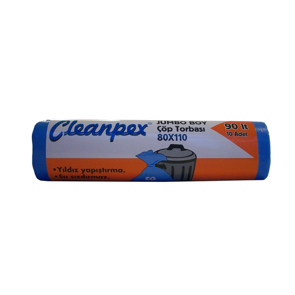 Cleanpex Jumbo Boy Çöp Torbası (6'li Paket) ürün görseli 1