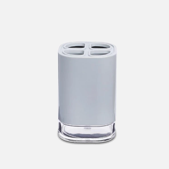 Primanova Klar Diş Fırçalık Gri (4'li Paket) ürün görseli 1