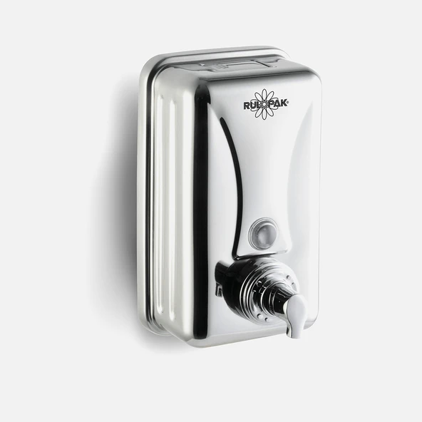 Rulopak Paslanmaz Parlak Köpük Sabun Dispenseri 1000ml (2'li Paket) ürün görseli 1