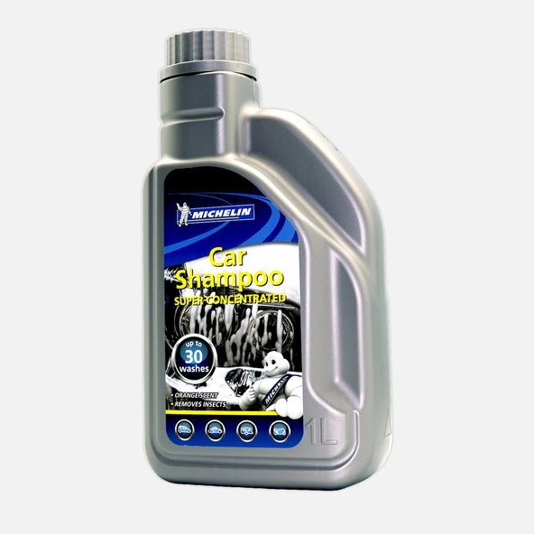 Michelin MC31456 Portakal Kokulu Süper Konsantre Oto Şampuanı 1 lt (4'li Paket) ürün görseli 1