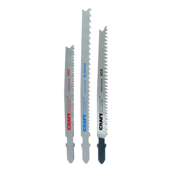 Craftomat Dekupaj Testere Ucu T 234X 345XF 123X 3 (3'li Paket) ürün görseli 1