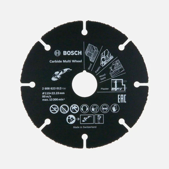 Bosch Carbide Multıwheel 115 mm ürün görseli 1