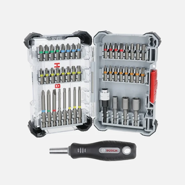 Bosch  Extra Hard Vidalama Ucu Seti 44+1 parça ürün görseli 1