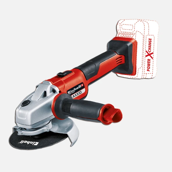 Einhell Axxio-Solo 125mm Kömürsüz Avuç Taşlama (Akü ve Şarj Cihazı Dahil Değildir.) ürün görseli 1