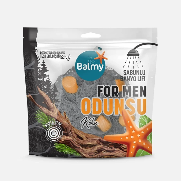 Balmy Sabunlu Banyo Lifi For Men (5'li Paket) ürün görseli 1