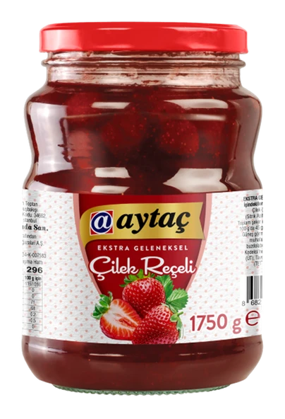 Aytaç Ekstra Geleneksel Çilek Reçeli 1,75 kg (4'li Paket) ürün görseli 1