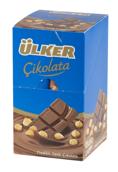 Ülker Fındıklı Baton Çikolata 30 g 12'li (4'li Paket) ürün görseli 1