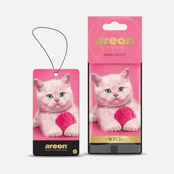 Wild Free Swet Kıtty Kedi Oto Kokusu (6'li Paket) ürün görseli 1