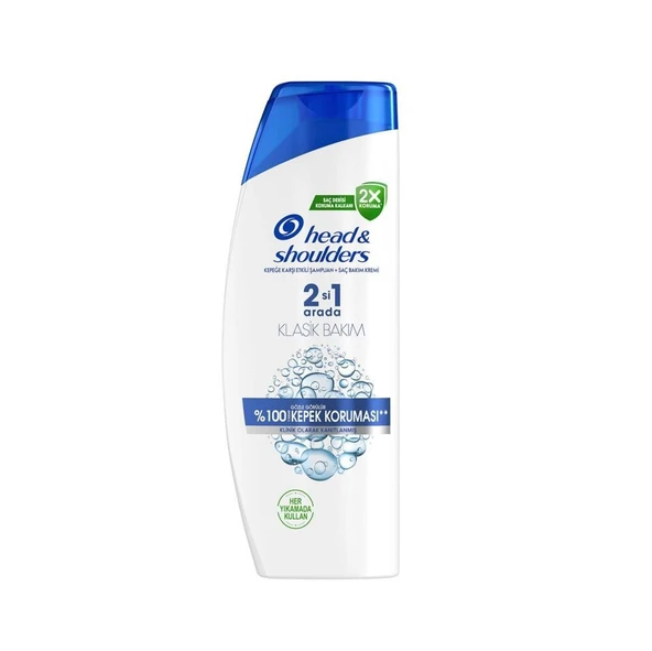 Head Shoulders Şampuan Klasik 2In1 625 ml (3'li Paket) ürün görseli 1