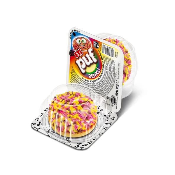 Eti Puf Renkli 18 g 48'li (3'li Paket) ürün görseli 1