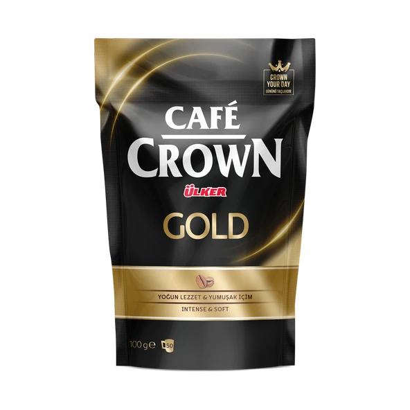 Cafe Crown Gold Hazır Kahve 100 g (6'li Paket) ürün görseli 1