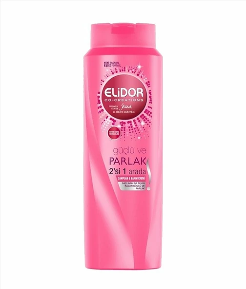 Elidor Güçlü Parlaklık 2IN1 Şampuan 400 ml (6'li Paket) ürün görseli 1