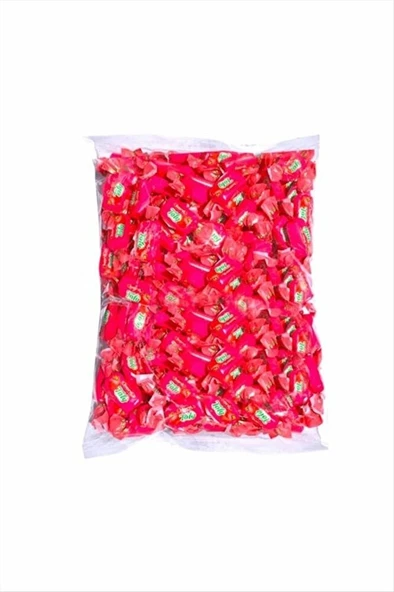 Kent Tofy Meyve Sulu Çilek Aromalı Toffe Şeker 1 Kg (6'li Paket) ürün görseli 1