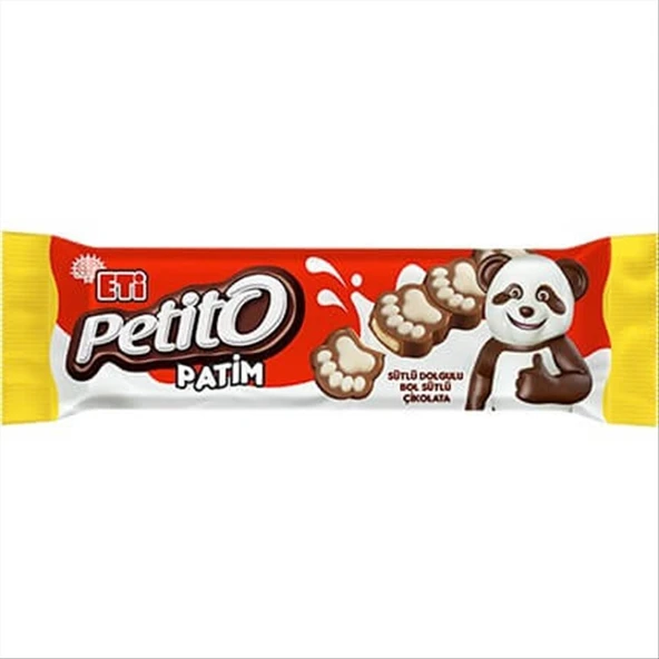 Eti Petito Pati Çikolata 18 g 15'li (4'li Paket) ürün görseli 1