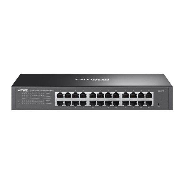 Tp-Link omada ES224G 24 Port Gigabit Switch ürün görseli 1