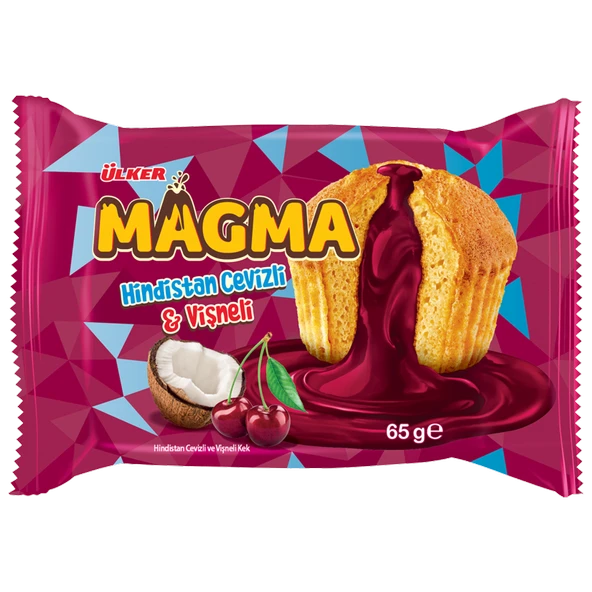 Ülker Dankek Magma Hindistan Cevizli Vişne 65g (5'li Paket) ürün görseli 1