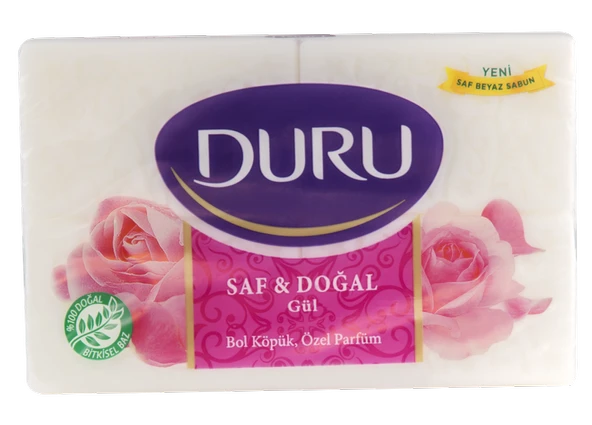 Duru Gül Saf Sabun 4x150 g (6'li Paket) ürün görseli 1