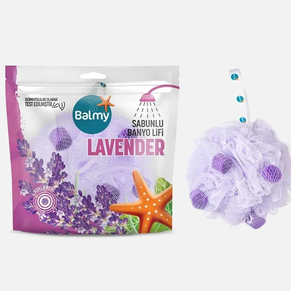 Balmy Lavanta Sabunlu Banyo Lifi (5'li Paket) ürün görseli 1