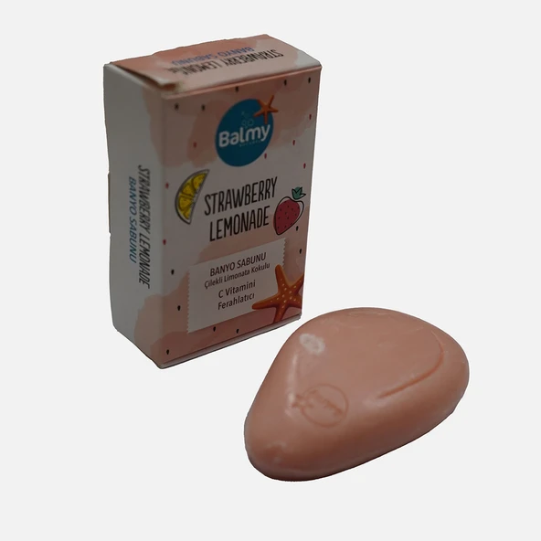 Balmy Çilekli Limonata Esanslı Katı Sabun (6'li Paket) ürün görseli 1