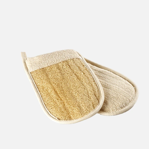 Cn Doğal Loofah Havlu Eldiven (3'li Paket) ürün görseli 1