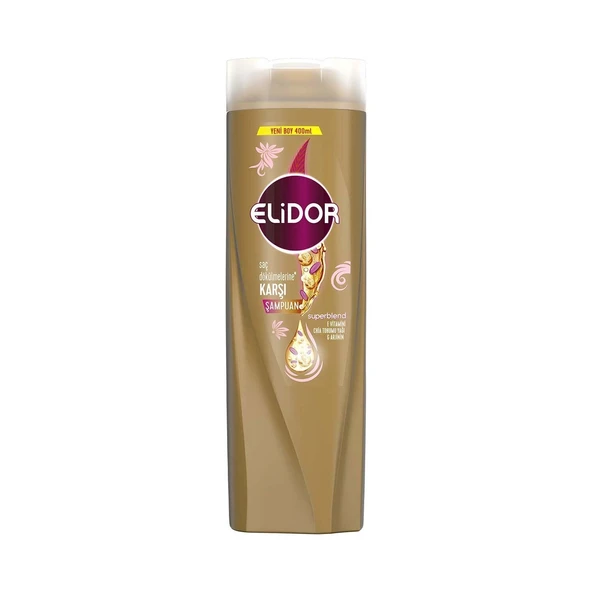 Elidor Saç Dökülmesine Karşı Şampuan 400 ml (5'li Paket) ürün görseli 1
