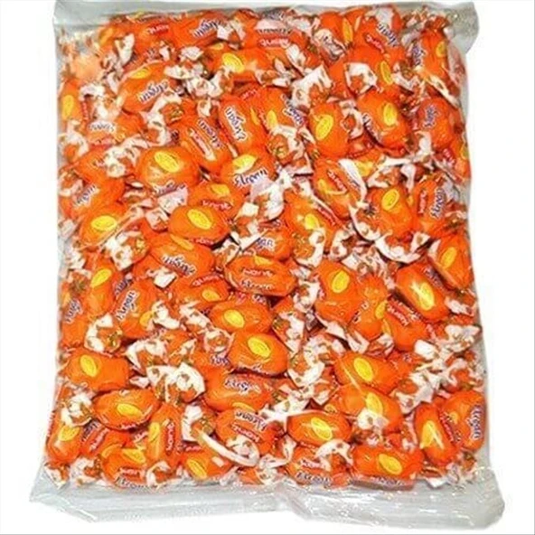 Kent Elegan Portakal Dolgulu Toffe Şeker 1 Kg (4'li Paket) ürün görseli 1