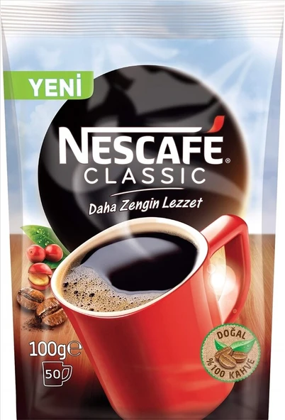 Nescafe Classic Eko 100 g (6'li Paket) ürün görseli 1