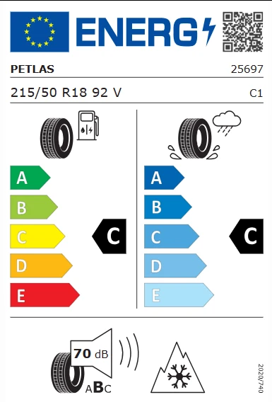 215/50R18 92V SNOWMASTER W651 PETLAS - Resim 2
