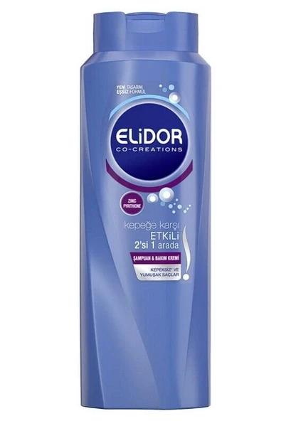 Elidor Şampuan Kepeğe Karşı Etkili 400 ml (5'li Paket) ürün görseli 1